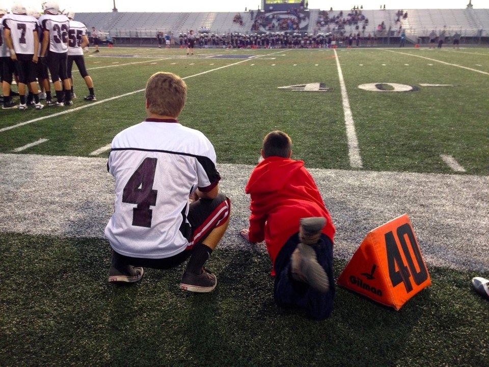 Max and his new buddy, Nate