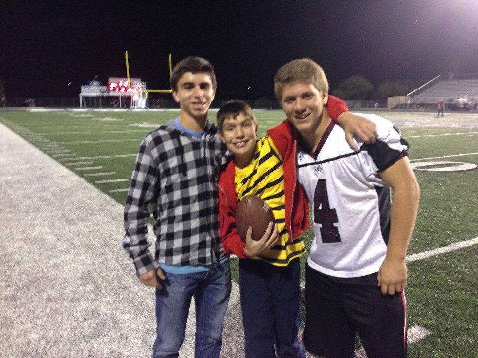 “Half time”:  Tyler, Max, & Nate