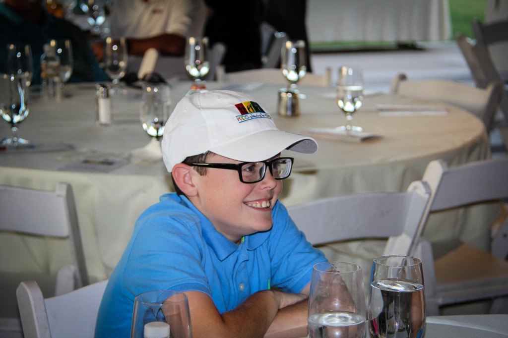 Tyler at KPFK Golf Tourney 2014