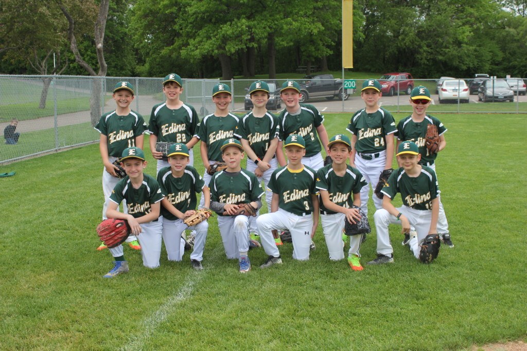 Go Edina Baseball 10 yr old Green A Team!!