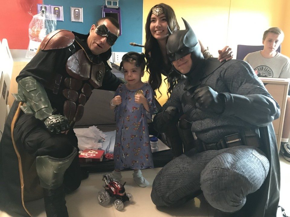 Great job Phoenix Police, Batman, Robin, & Wonder Woman!!!