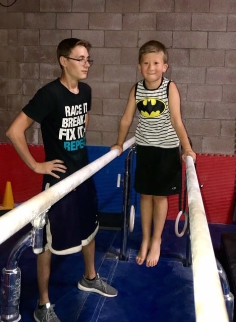 Westin is our newest kid!  We are excited to support him in gymnastics!  Go Westin!