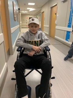 Sam’s scans went well with his tumor being stable.  GO Sam!!