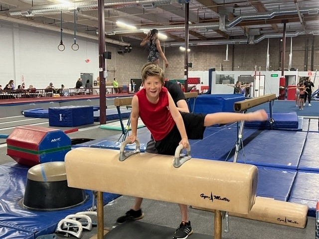 Great seeing Westin excel at gymnastics!  GO Westin!