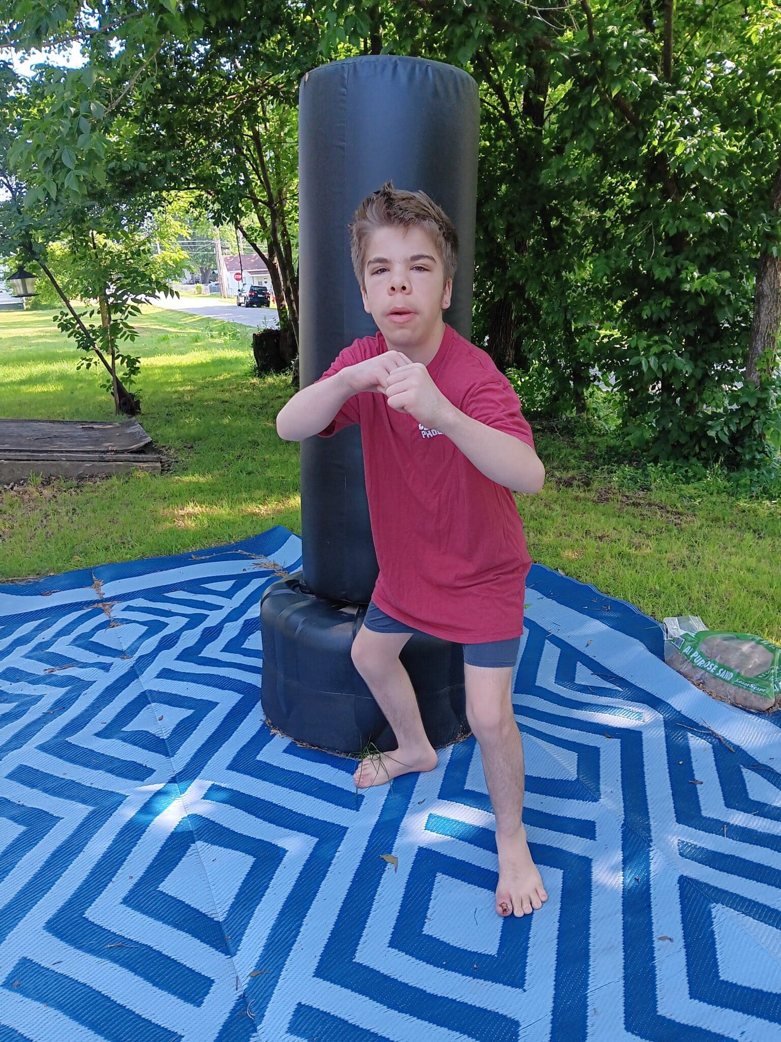 Great to continue support Brendan’s love of martial arts.  GO Brendan!